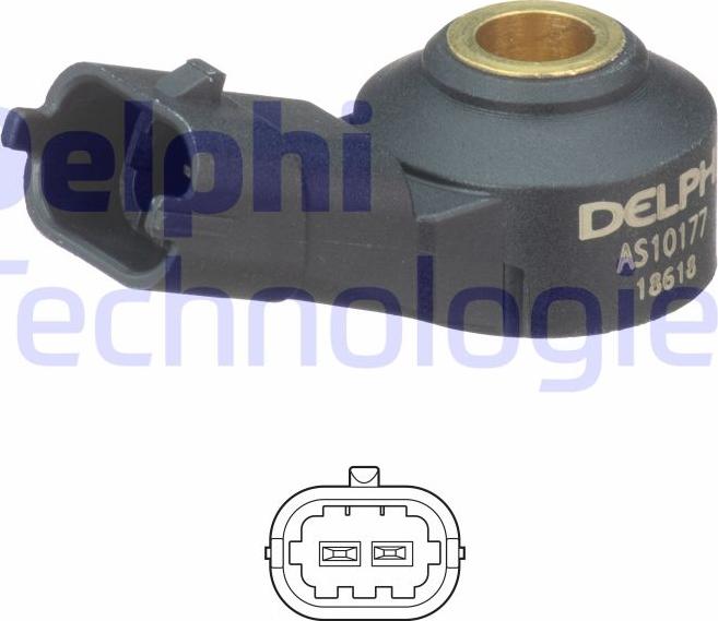 Delphi AS10177 - Tıqqılma Sensoru www.furqanavto.az