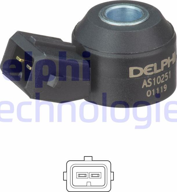 Delphi AS10251 - Tıqqılma Sensoru furqanavto.az