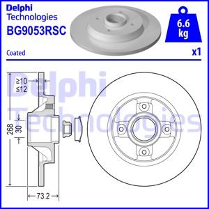Delphi BG9053RSC-18B1 - Əyləc Diski furqanavto.az