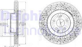 Delphi BG9057 - Əyləc Diski furqanavto.az