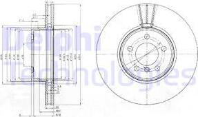 Delphi BG9008C - Əyləc Diski furqanavto.az