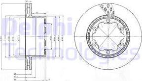 Delphi BG9015 - Əyləc Diski furqanavto.az