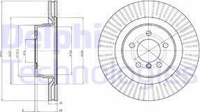 Delphi BG9081 - Əyləc Diski furqanavto.az