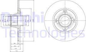 Delphi BG9033RSC - Əyləc Diski furqanavto.az