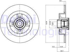 Delphi BG9032RSC - Əyləc Diski furqanavto.az