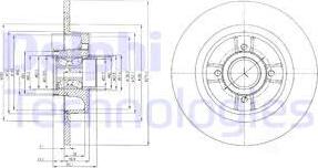 Delphi BG9029RSC - Əyləc Diski furqanavto.az