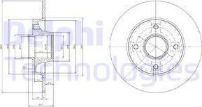 Delphi BG9021RSC - Əyləc Diski furqanavto.az