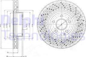 Delphi BG9076C - Əyləc Diski furqanavto.az