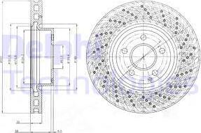 Delphi BG9076 - Əyləc Diski furqanavto.az