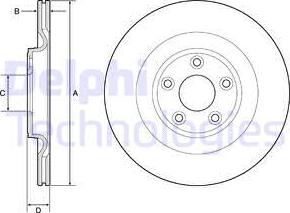 Delphi BG9193C - Əyləc Diski furqanavto.az