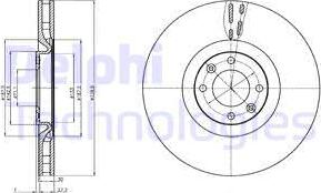 Delphi BG9107C - Əyləc Diski furqanavto.az