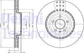 Delphi BG9110 - Əyləc Diski furqanavto.az