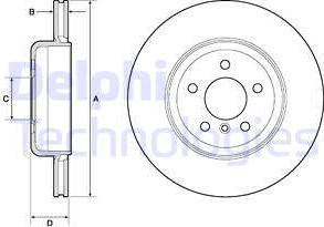 Delphi BG9130C-18B1 - Əyləc Diski furqanavto.az