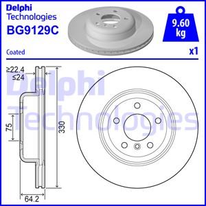 Delphi BG9129C - Əyləc Diski furqanavto.az