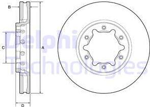 Delphi BG9179 - Əyləc Diski furqanavto.az