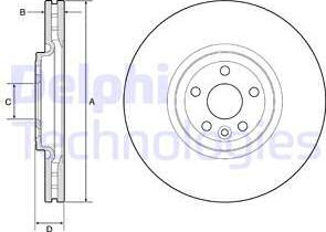 Delphi BG9178C-18B1 - Əyləc Diski furqanavto.az