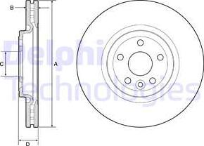 Delphi BG9177C-18B1 - Əyləc Diski furqanavto.az