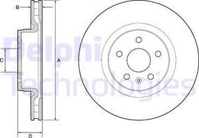 Delphi BG9220C - Əyləc Diski furqanavto.az