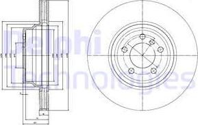 Delphi BG9788 - Əyləc Diski furqanavto.az