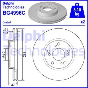Delphi BG4996C - Əyləc Diski furqanavto.az