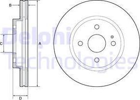 Delphi BG4942C - Əyləc Diski furqanavto.az