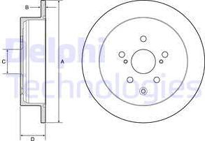 Delphi BG4919C - Əyləc Diski furqanavto.az