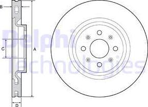 Delphi BG4456 - Əyləc Diski furqanavto.az