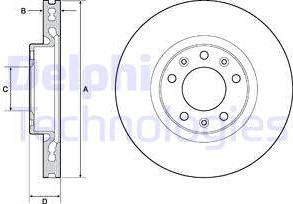 Delphi BG4669C - Əyləc Diski furqanavto.az