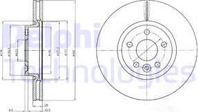 Delphi BG4094 - Əyləc Diski furqanavto.az