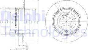 Delphi BG4066 - Əyləc Diski furqanavto.az