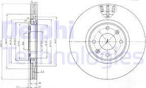 Delphi BG4002 - Əyləc Diski furqanavto.az