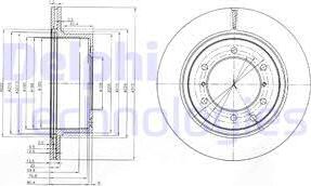 Delphi BG4014 - Əyləc Diski furqanavto.az