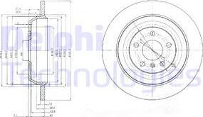 Delphi BG4031 - Əyləc Diski furqanavto.az