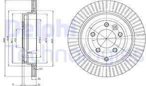 Delphi BG4020C - Əyləc Diski furqanavto.az