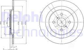 Delphi BG4076 - Əyləc Diski furqanavto.az