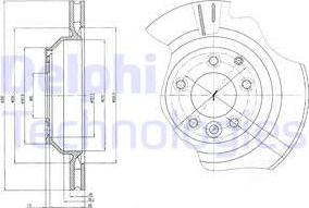 Delphi BG4070 - Əyləc Diski furqanavto.az