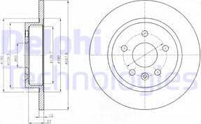 Delphi BG4199 - Əyləc Diski furqanavto.az