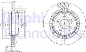 Delphi BG4144 - Əyləc Diski furqanavto.az