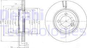 Delphi BG4146C - Əyləc Diski furqanavto.az