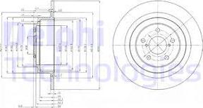 Delphi BG4154 - Əyləc Diski furqanavto.az