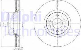 Delphi BG4185C - Əyləc Diski furqanavto.az