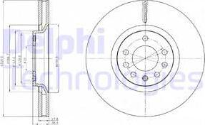 Delphi BG4185 - Əyləc Diski furqanavto.az