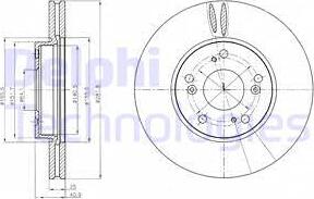 Delphi BG4186 - Əyləc Diski furqanavto.az