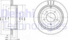 Delphi BG4177 - Əyləc Diski furqanavto.az