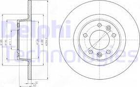 Delphi BG4301 - Əyləc Diski furqanavto.az