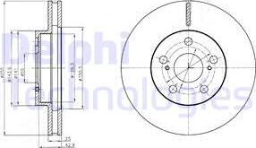 Delphi BG4290 - Əyləc Diski furqanavto.az