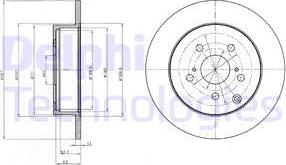 Delphi BG4291 - Əyləc Diski furqanavto.az