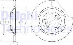 Delphi BG4292C-18B1 - Əyləc Diski furqanavto.az