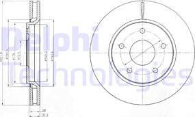 Delphi BG4248 - Əyləc Diski furqanavto.az