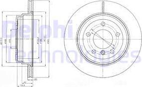 Delphi BG4243C-19B1 - Əyləc Diski furqanavto.az